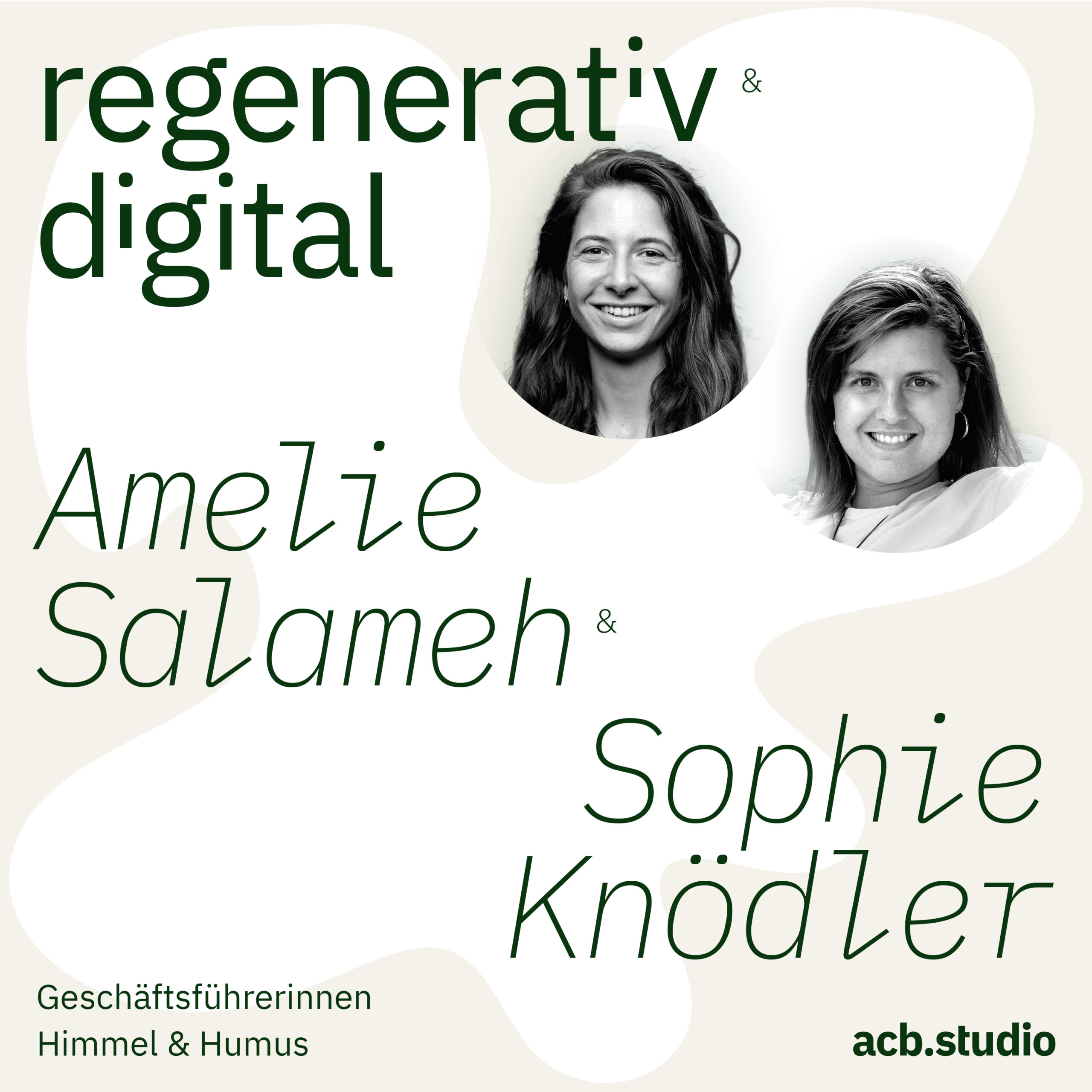 Cover vom Podcast mit Foto von Amelie und Sophie